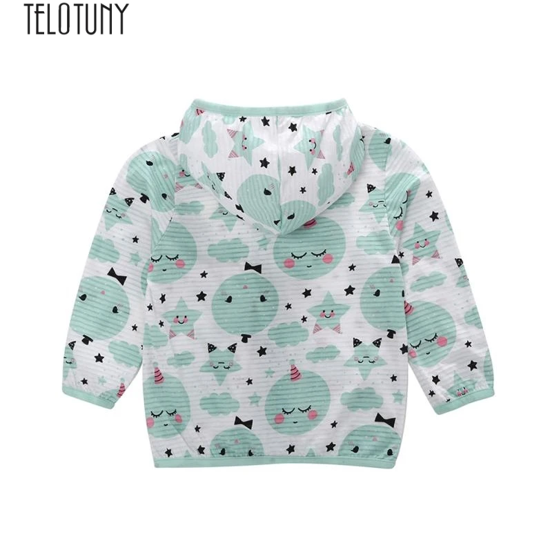 TELOTUNY/Летняя Солнцезащитная куртка для маленьких девочек и мальчиков верхняя