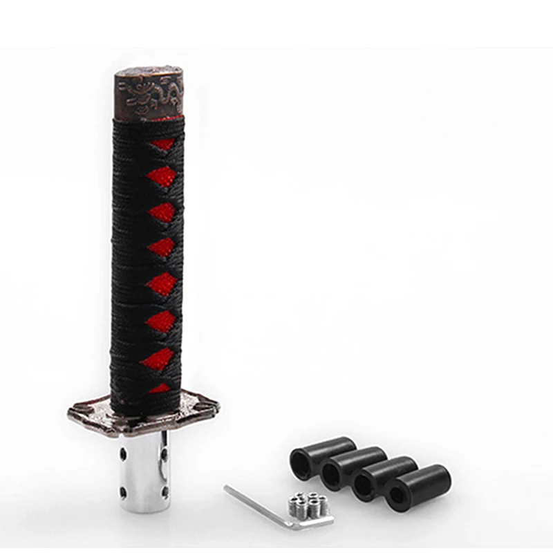 Универсальная ручка переключения передач самурайского меча металлическая