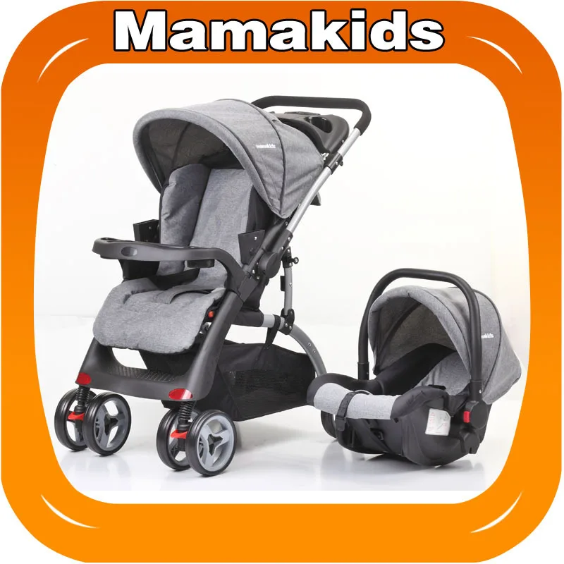Многофункциональная коляска Mamakids 2 в 1 с откидывающейся спинкой легкая складная