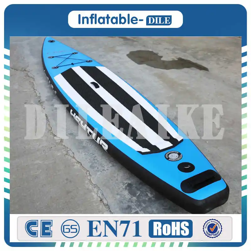 Бесплатная доставка надувная доска для серфинга Каяка набор 305x76x15 см с рюкзаком