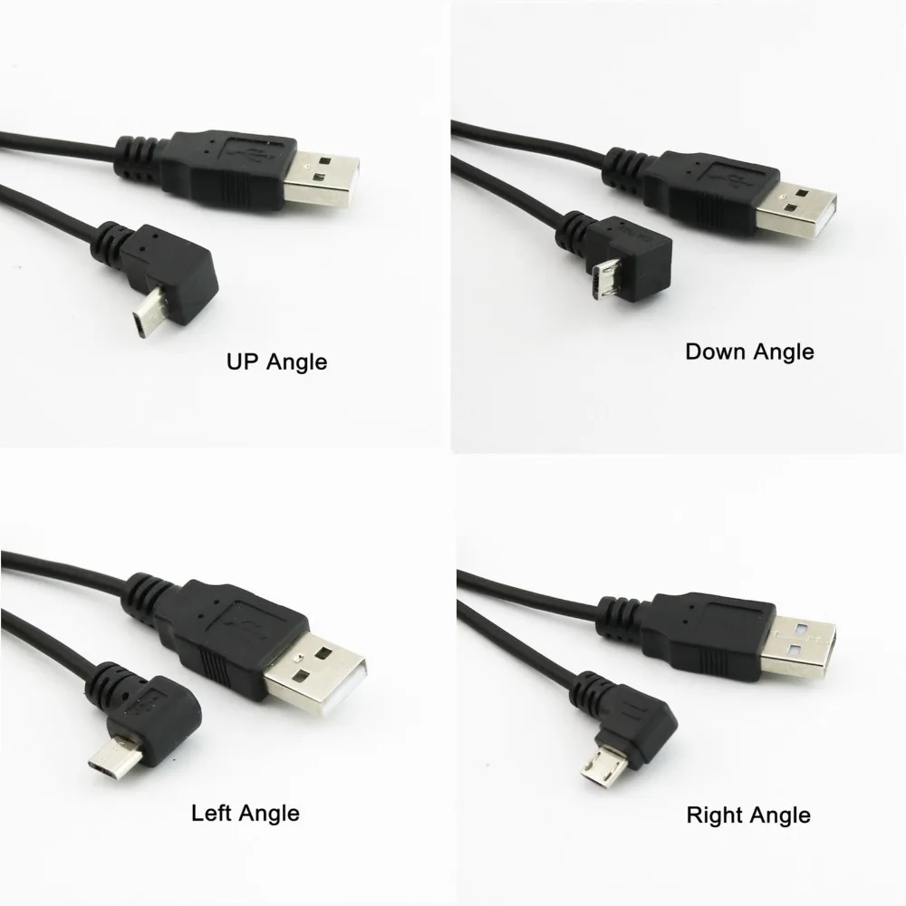 10 шт. спиральный адаптер с вилкой USB 2 0 А папа на Micro 5 штырьков футов/1 м