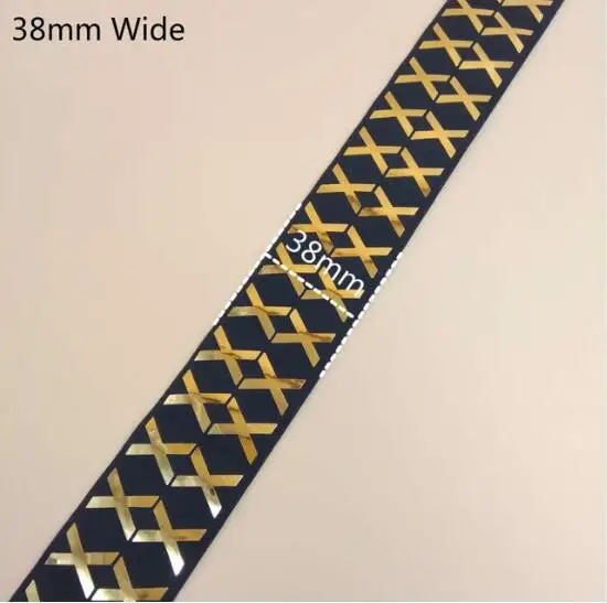 1.5 дюймовая Эластичная лента с блестками высокого качества шириной 38 мм на лазер 5 метров Декор одежда сумка шляпа женский ремень аксессуары для самостоятельного создания