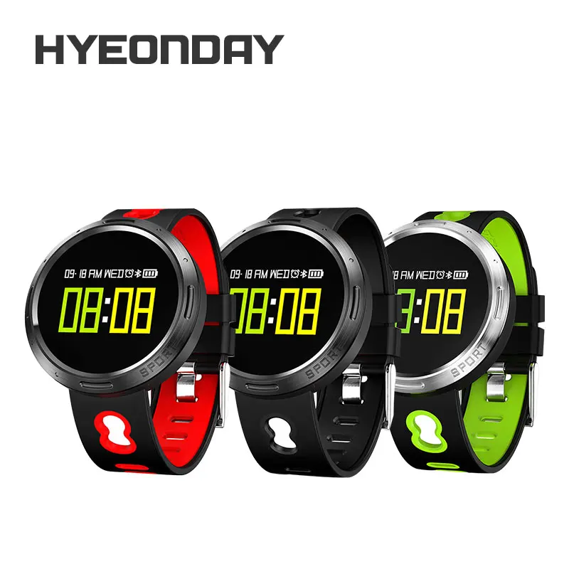 Hyeonday Смарт часы 4 0 Bluetooth Спорт Шагомер X9-V0 наручные Smartwatch для Android IOS сердечного