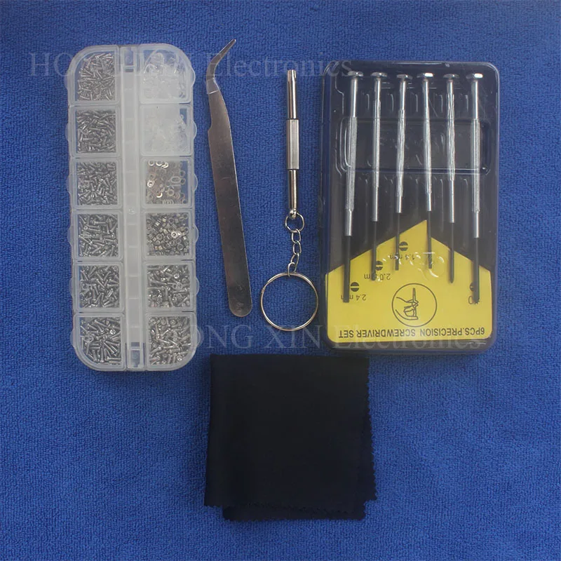 

Glasses Repair Tool Screw Nose Pad Optical Screwdriver Assorted Kit for Eyeglass Sunglasses Toys Watches Tweezers Glasses cloth