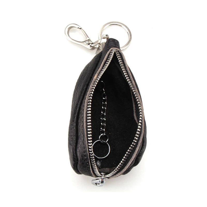 Unisex Men's Purse Women Genuine Leather Key Holder 2018 Kaychain on a Male Bag For Organizer Housekeeper Man Keys Pocket | Багаж и
