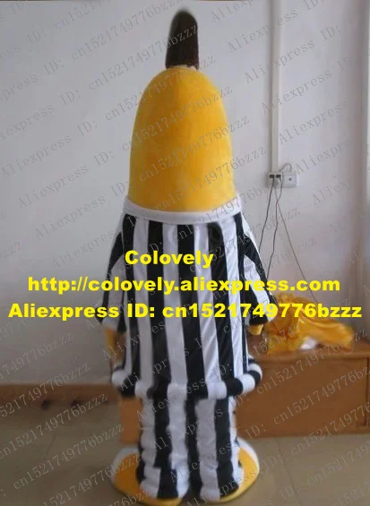 Классные желтые бриллиантовые костюмы Mascotte Pisang Banannas с черно-белыми бриллиантами