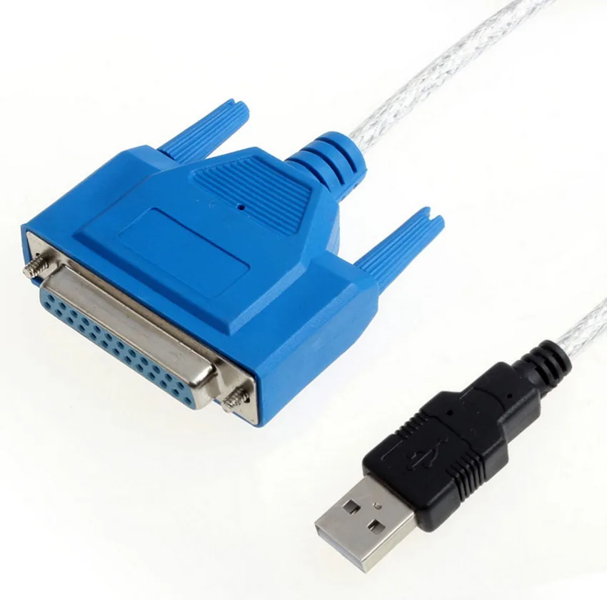 Кабель адаптер для принтера с параллельным портом USB 2 0 1 папа на 25 Pin DB25 мама LPT