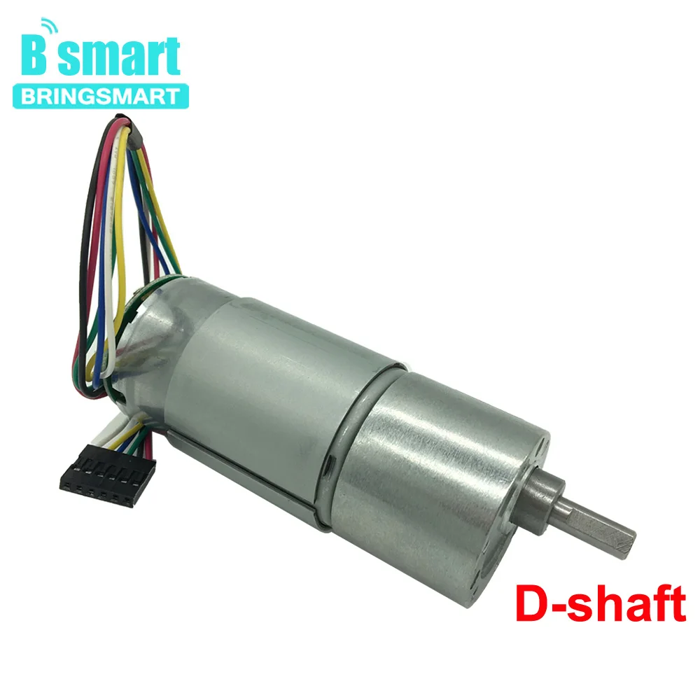 

JGB37-540B 12 Volt Gear Motor DC 24V With Encoder Motor 7-960RPM CW CCW And Speed Control 16 Pulses DC Motor High Torque