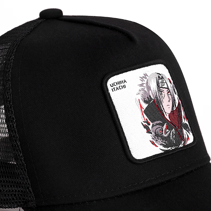 Наруто бренд UCHIHA ITACHI аниме Snapback кепка хлопок бейсбольная кепка для мужчин и женщин хип-хоп папа сетка шляпа водителя грузовика дропшиппинг