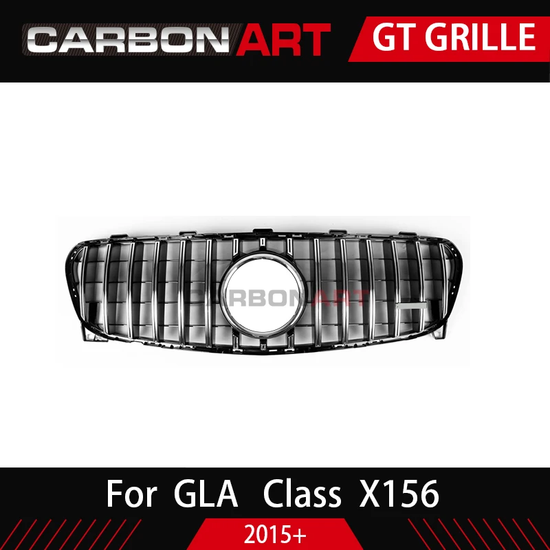 Передняя решетка автомобиля GLA X156 подходящая Для Mecedes Facelift новая для гонок Class GLA200