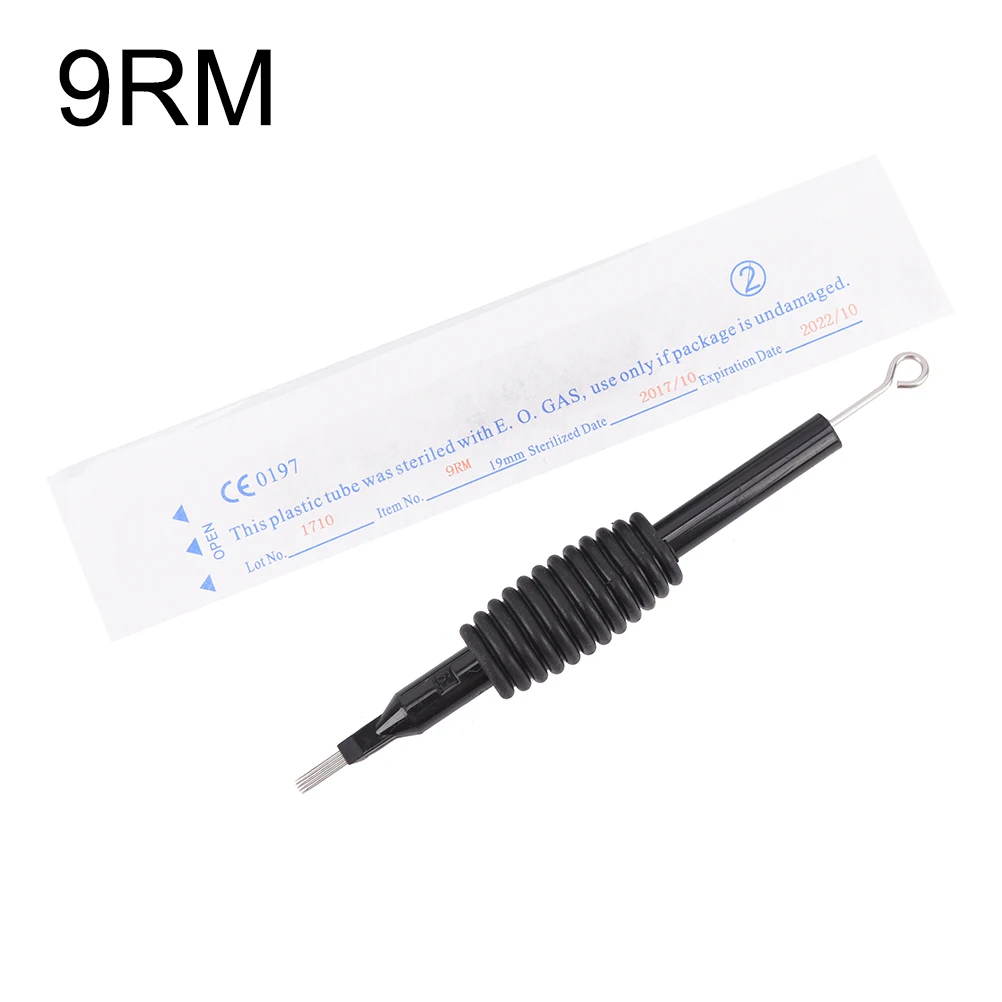 5pcs 30MM Length Disposable Tattoo Grip Kit tattoo needle tool tip machine power supply handle High Quality | Красота и здоровье