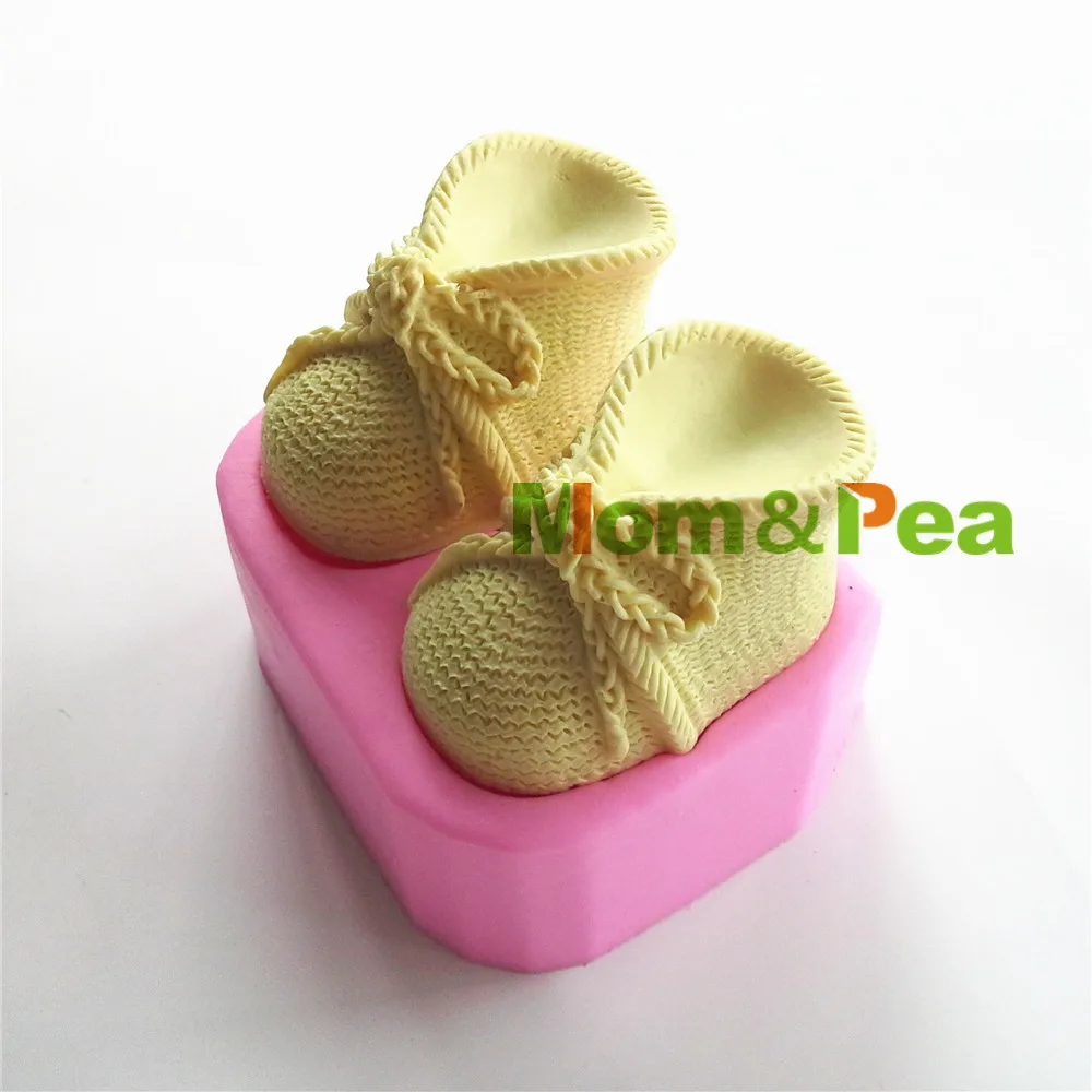 Силиконовая форма для мыла в форме бантиков Mom & Pea 0414 украшение торта 3D мастики