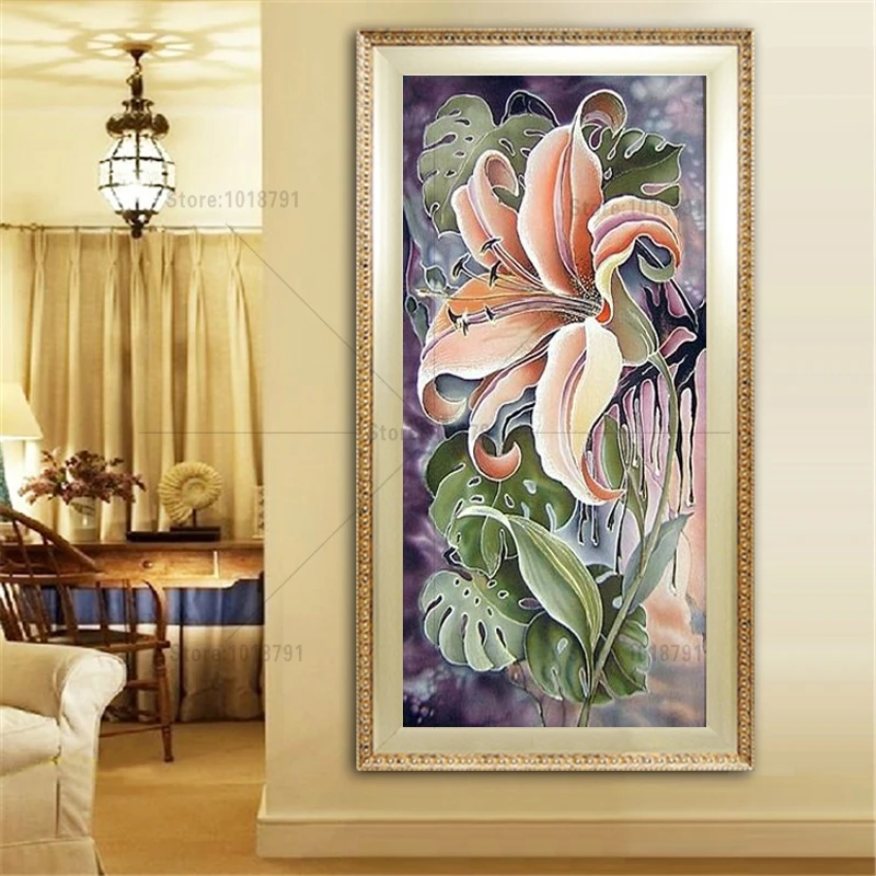 Diamond Painting beautiful Flower Diy Embroidery A Large Picture For The Bedroom 3 Size Craft And Gift Familys | Дом и сад
