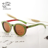 retro fashionuv protection sunglasses unisex fashion accessories bamboo wooden polarized sunglassessunglasses for women