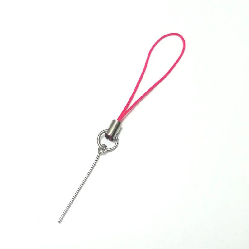 Лариат шнура Ремешок Веревка ремень брелки крючки глаз Pins шпильку иглы