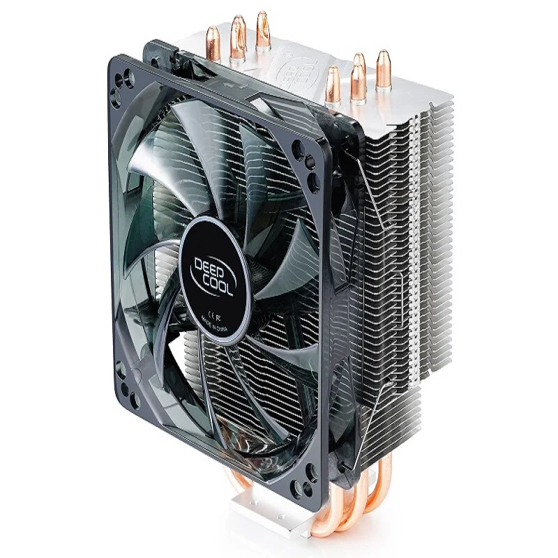 Кулер для процессора DEEPCOOL GAMMAXX 400 4 тепловых трубки PWM вентилятор Intel LGA1151 AMD AM4 12 см