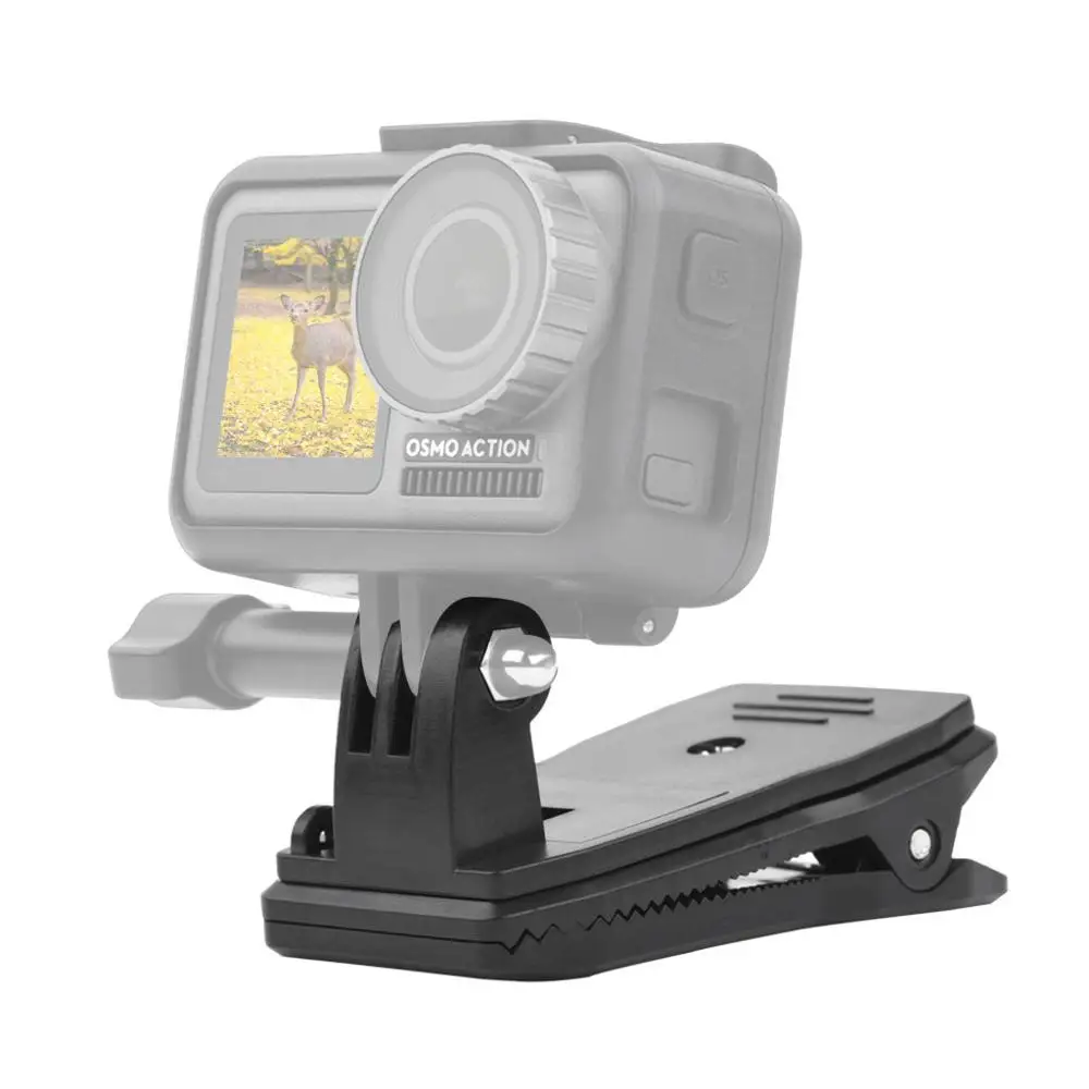 Зажим для рюкзака Quik Release DJI Osmo Action аксессуары быстрое крепление GoPro Hero 8 7 6 5 xiaoyi YI 4K