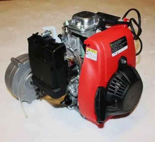 Huasheng 142F 49cc OHV 4-тактный Моторизованная Тележка с электроприводом велосипеда набор для двигателя мопеда