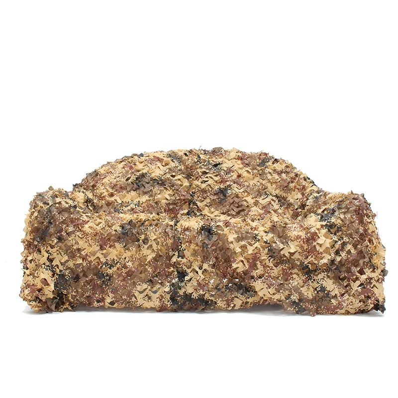 1,5x2 1,5x3 1,5x4 1,5x5 1,5x6 1,5x7 1,5x10 полиэфирная ткань PET Fibre камуфляжная сетка для охоты Солнцезащитная Крышка для автомобиля