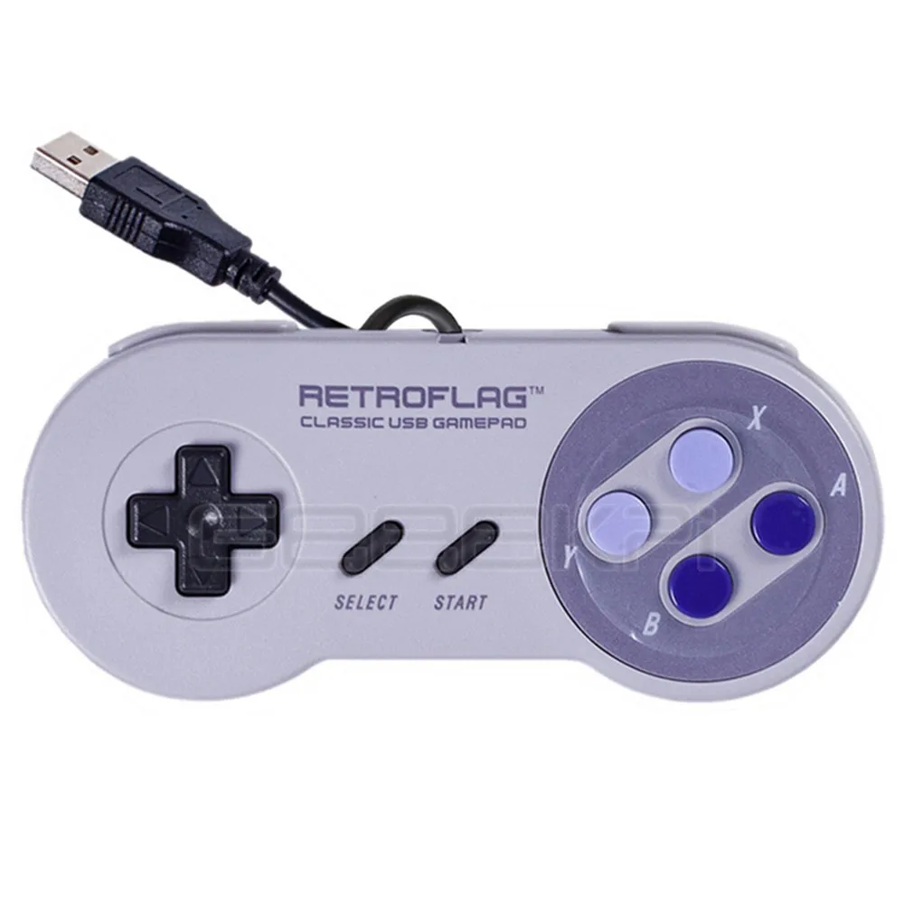 1 Piece Purple GeeekPi Retroflag SUPERPi Проводной USB геймпад игровой контроллер для SUPERPi Чехол-U/Чехол-J/NESPi чехол/Raspberry Pi - Цвет: 1 Piece Purple