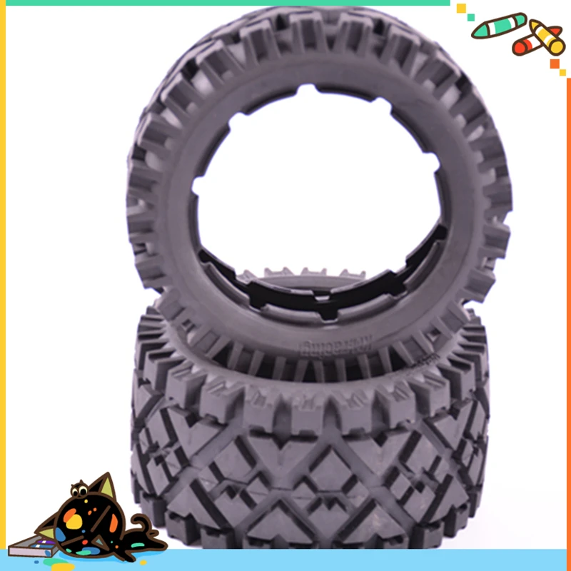 Универсальные шины с сильным захватом прочные износостойкие для HPI KM ROVAN BAJA 5B |
