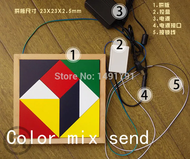 Реквизит для игры инструменты разблокировка танграммой может изменить звук