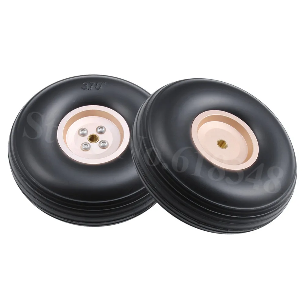 100 шт./лот резиновые хвостовые колеса 3 75 дюйма/95 мм толщина сердечника ступицы из