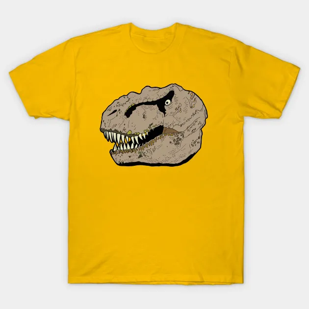 Весна С Ограниченной платье женщины T-Rex Динозавра Дизайн-T Rex футболка Короткое