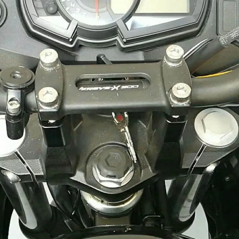 

30MM For Kawasaki Versys X-300 Versys-X300 VERSYS-X 300 2017 Motorcycle Modified Handlebar Risers Height up Adapters