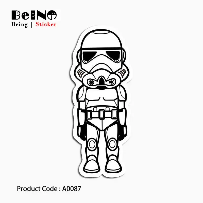 soldier sticker cool helmet ghost waterproof suitcase box laptop guitar luggage skateboard bicycle toy lovely A0036 stickers | Игрушки и