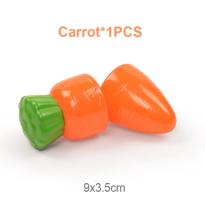 Carrot Обучающие пластиковые Кухонные игрушки ролевые игры еда фрукты и овощи режущие игрушки для детей Подарки для девочек - Цвет: Carrot