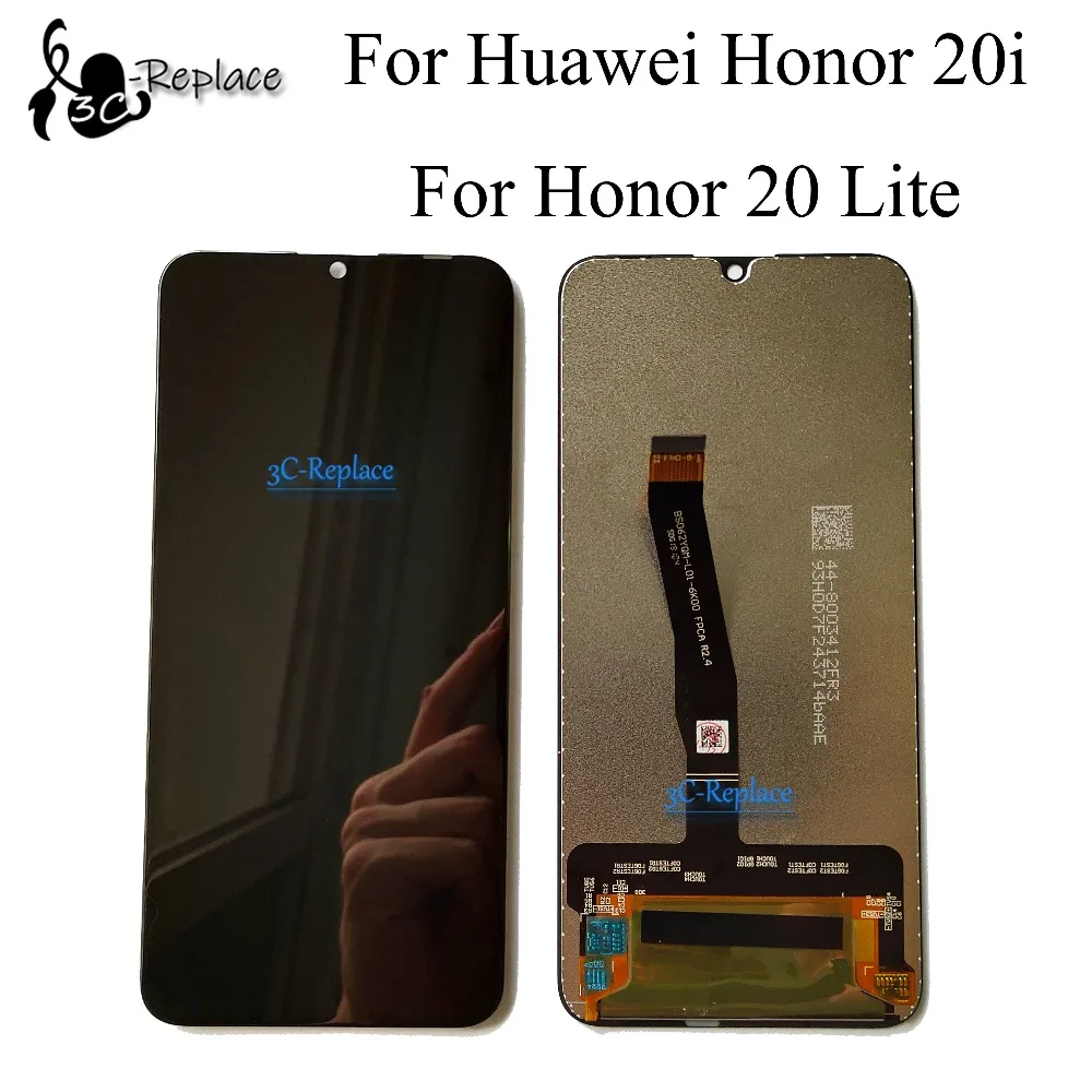 ЖК-дисплей 6 21 дюйма для Huawei Honor 20i HRY-AL00T / 20 Lite HRY-L21T сенсорный экран с дигитайзером в