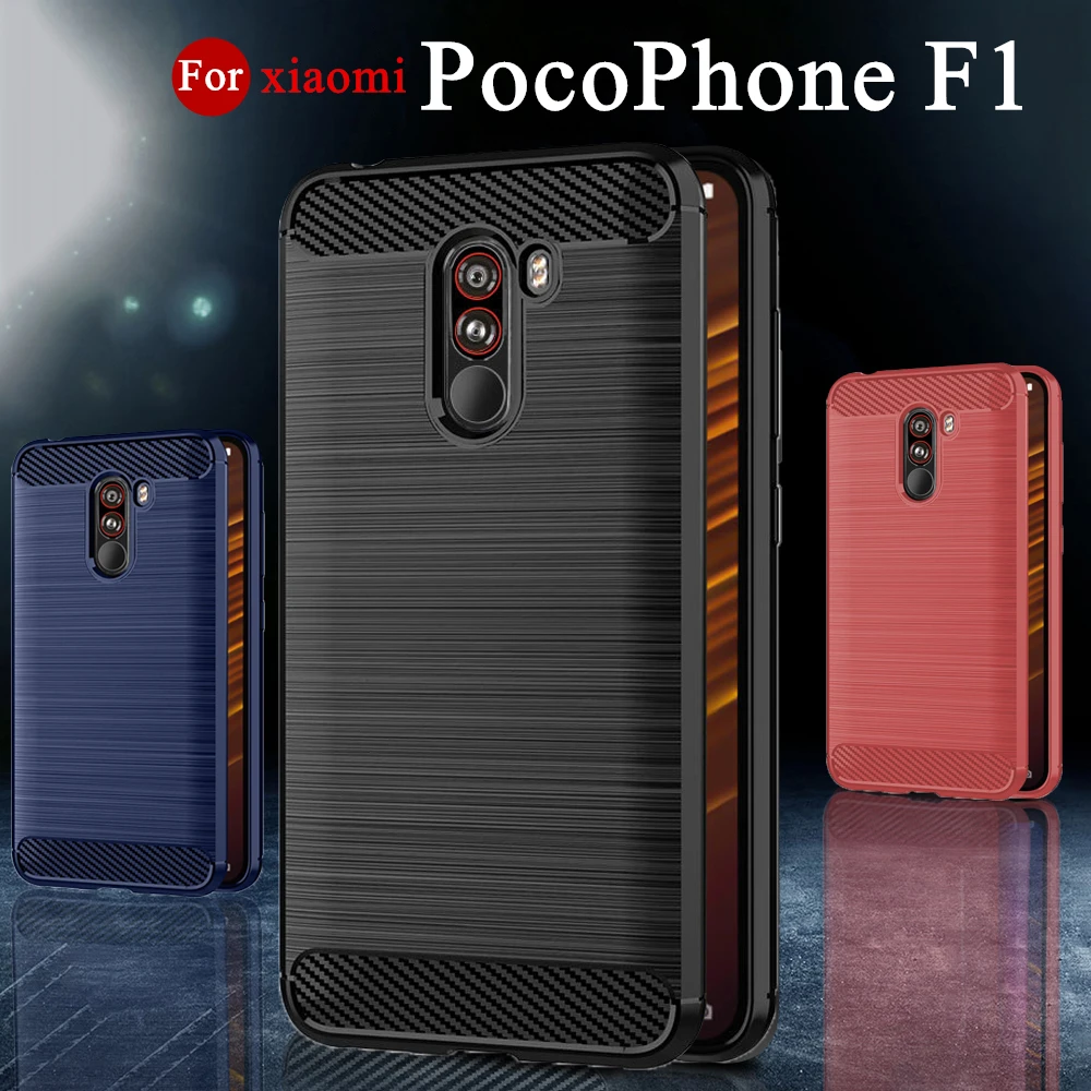 Cases on ksiomi for xiaomi PocoPhone F1 case Poco phone cover mobile f 1 silicone PocoPhoneF1 xaomi protective xaiomi 5.9 |