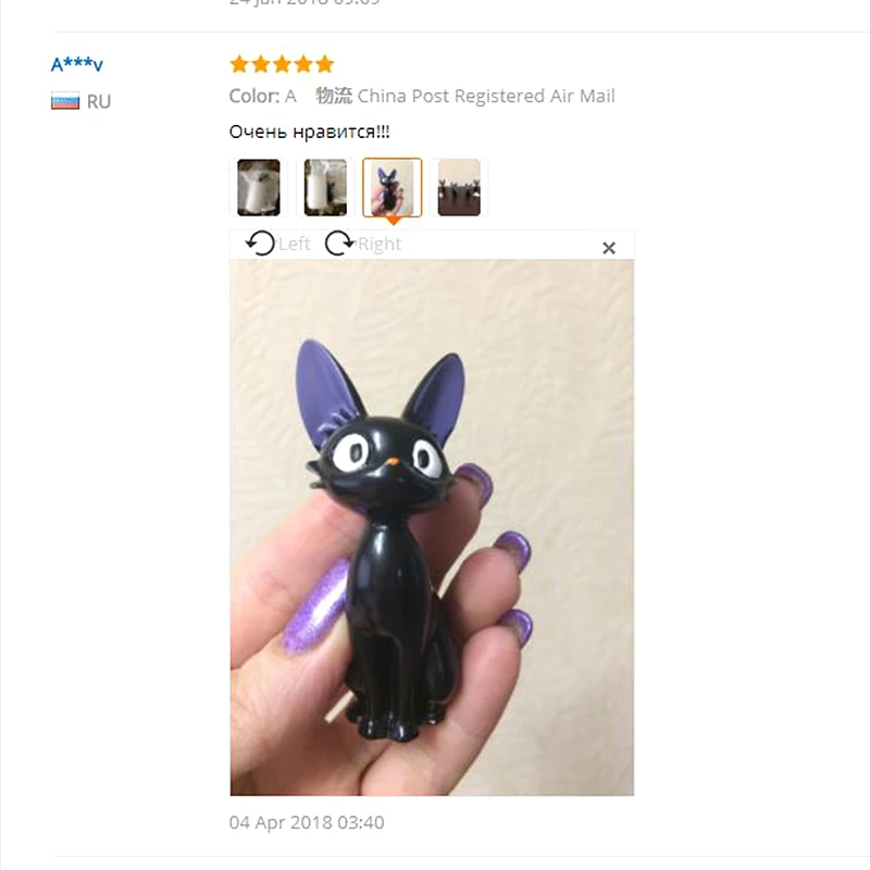 Diy милые Мультяшные черные кошки японская аниме фигурка кавайная кошка из смолы