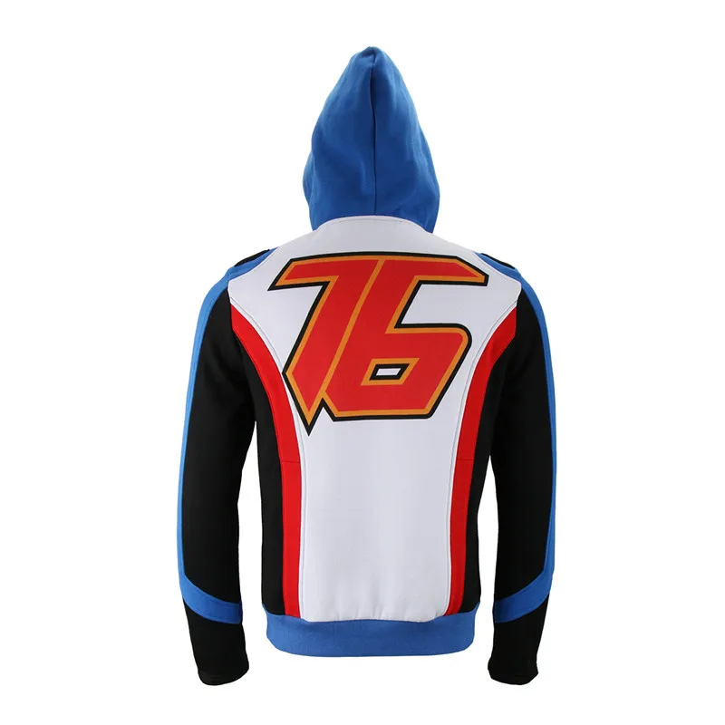 Мужские толстовки Game Over Watch 76 курток солдата пальто для косплея свитшоты костюм