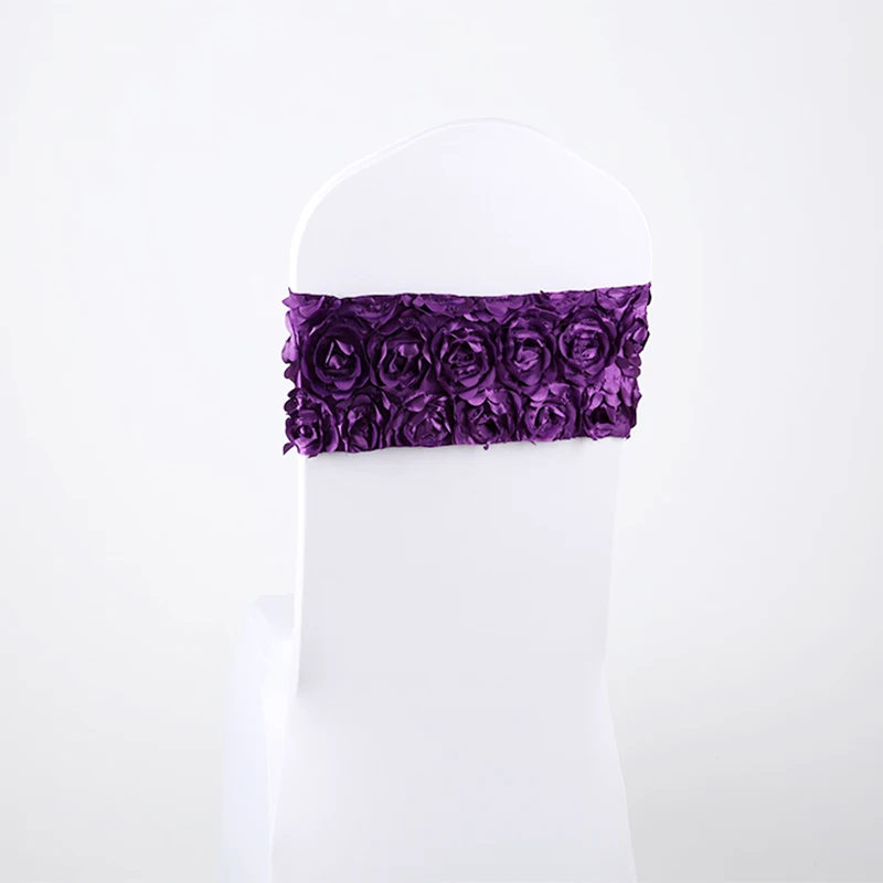 10 шт. повязка из спандекса на пояс для стула галстук-бабочка роскошных свадебных