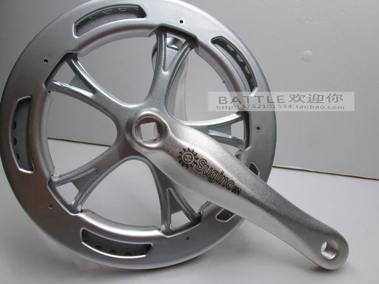 

Mountain bike crankset 52T aluminium alloy folding bicycle crank of bicycle crank