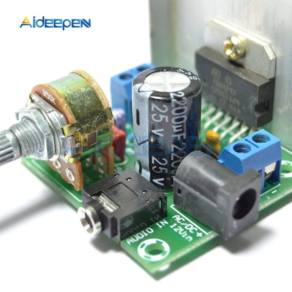 TDA7297 Version A Power Amplifier Board Digital Audio Dual-Channel Module 15W +15W Finished Plate | Instrument Parts &amp Accessories