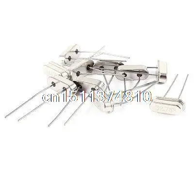10 Pcs HC 49S DIP кварцевый кристаллический осциллятор 32 768 MHz M Hz|oscillator|pcs |