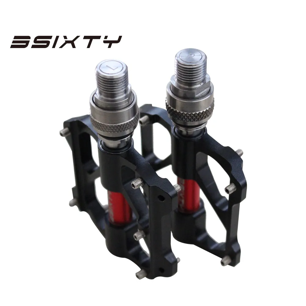 Велосипедные педали 3SIXTY Titanium Ultralight для Brompton 220 г / пара|Педаль велосипеда| |