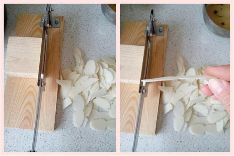 XMT HOME kitchen supplier колбасный нож ручной измельчитель слайсер для рисового торта 1