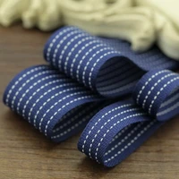 white line jump ribbon hair ornaments handmade diy korean version of the new material wholesale bow 2018 hot sale