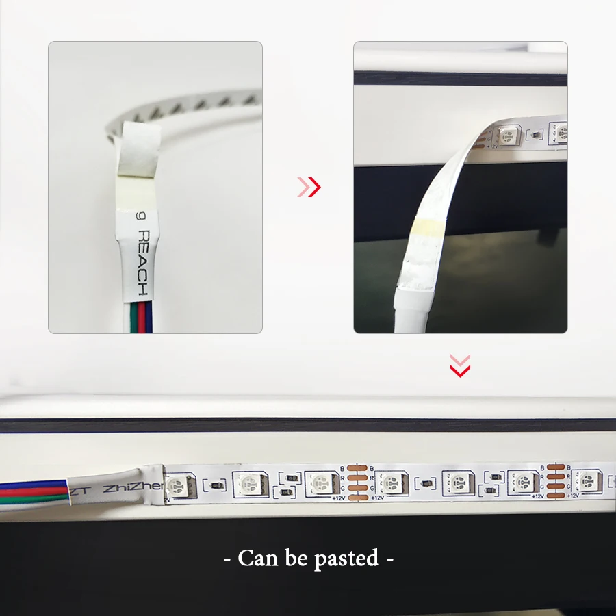 LPILY Светодиодная лента 5050 5 м 10 светодио дный гибкая светодиодная rgb 60 led s/m
