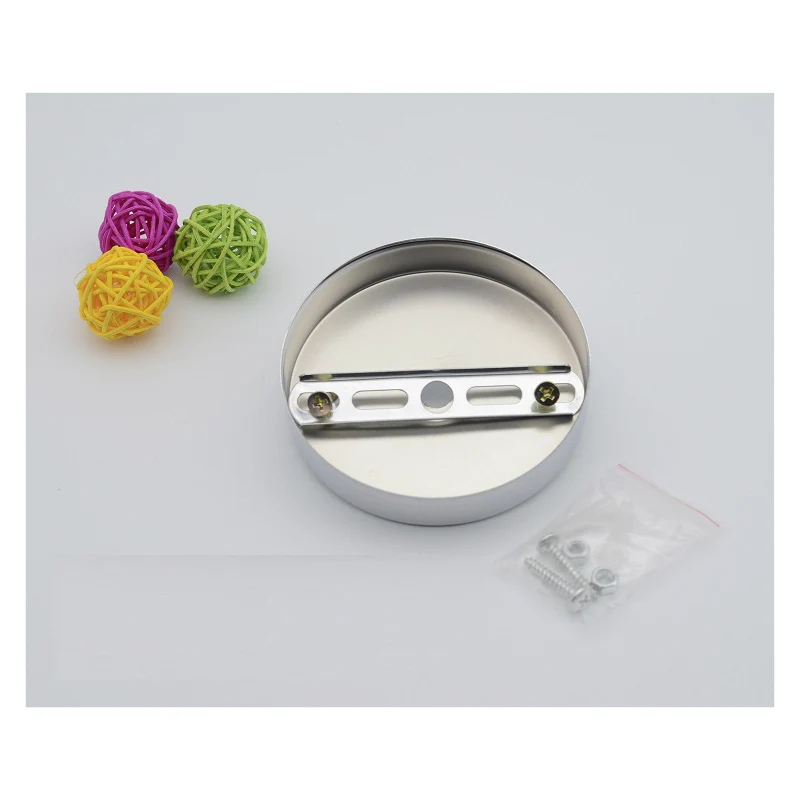 Из 2 предметов цоколь лампы античный Винтаж Потолочная пластина металлический