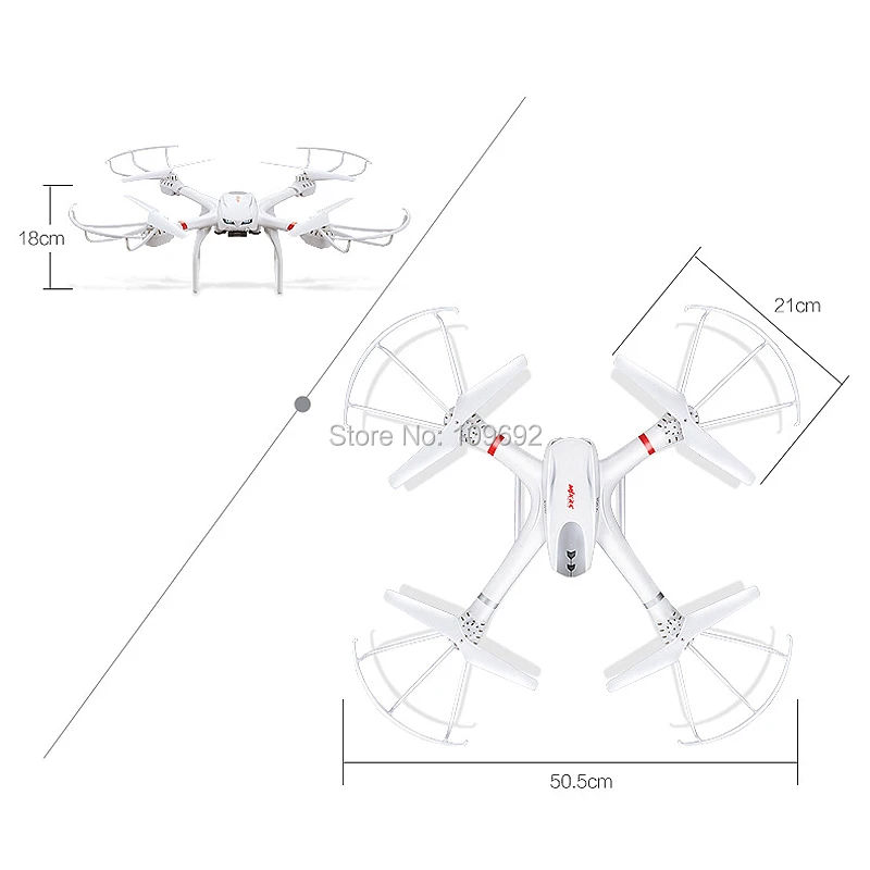Квадрокоптер MJX X101 Радиоуправляемый 2 4 ГГц 6 осей с HD камерой|profession drones|mjx x101 rc