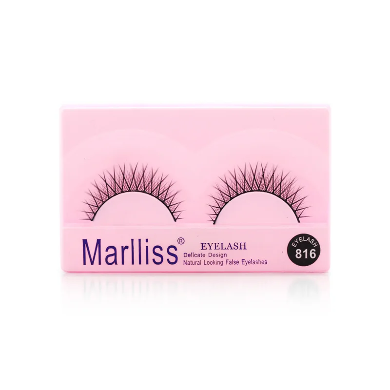 Eyemix 811-816 натуральные накладные ресницы для наращивания полные толстые повторное