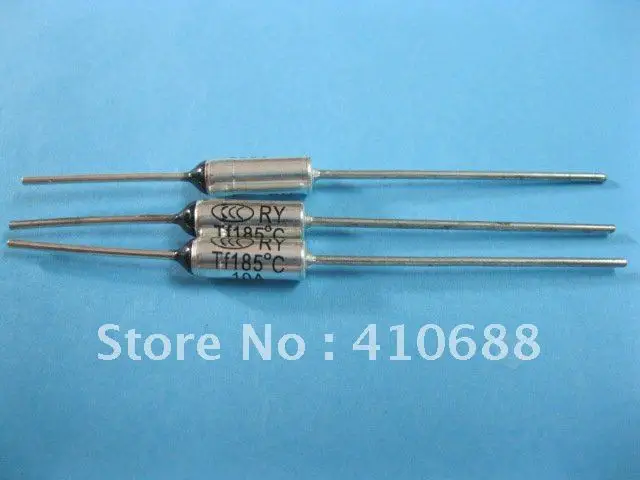 Microtemp тепловой предохранитель 185C TF отсек 250V 10A диаметр 4 2 мм 30 шт в партии Высокое
