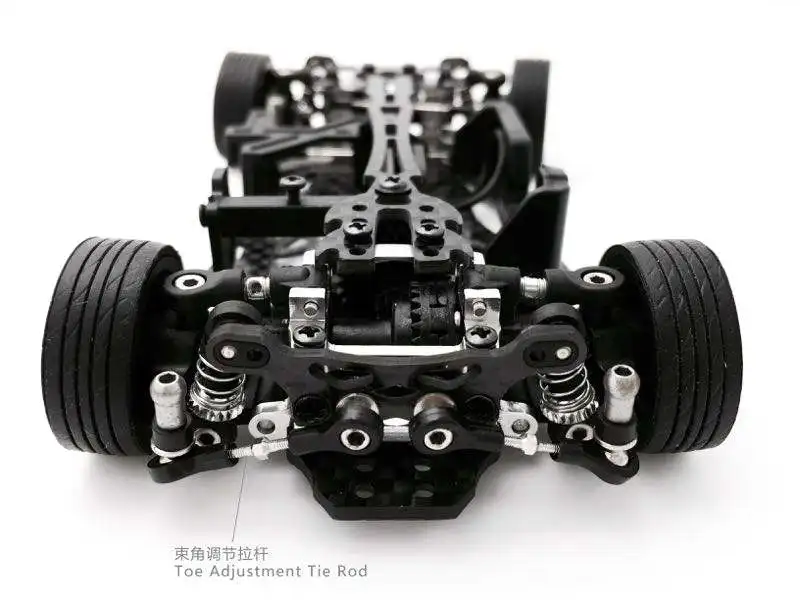 RC 1/28 scale mini-Q Q9 гоночный Дрифт на дороге автомобиль miniQ 2,4G ARR RTR карбоновое волокно шасси матовый бесщеточный 2 версии
