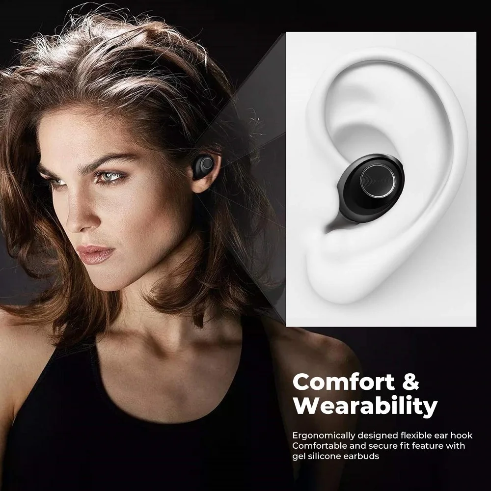 Gerleek Capsule TWS беспроводные наушники V5.0 Bluetooth гарнитура глубокий бас стерео звук