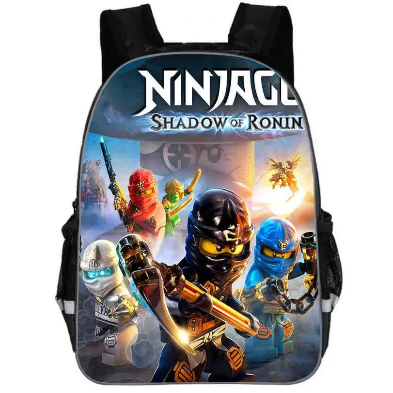 2019 детские школьные сумки ninjago игровой школьный рюкзак для мальчика 3d печать